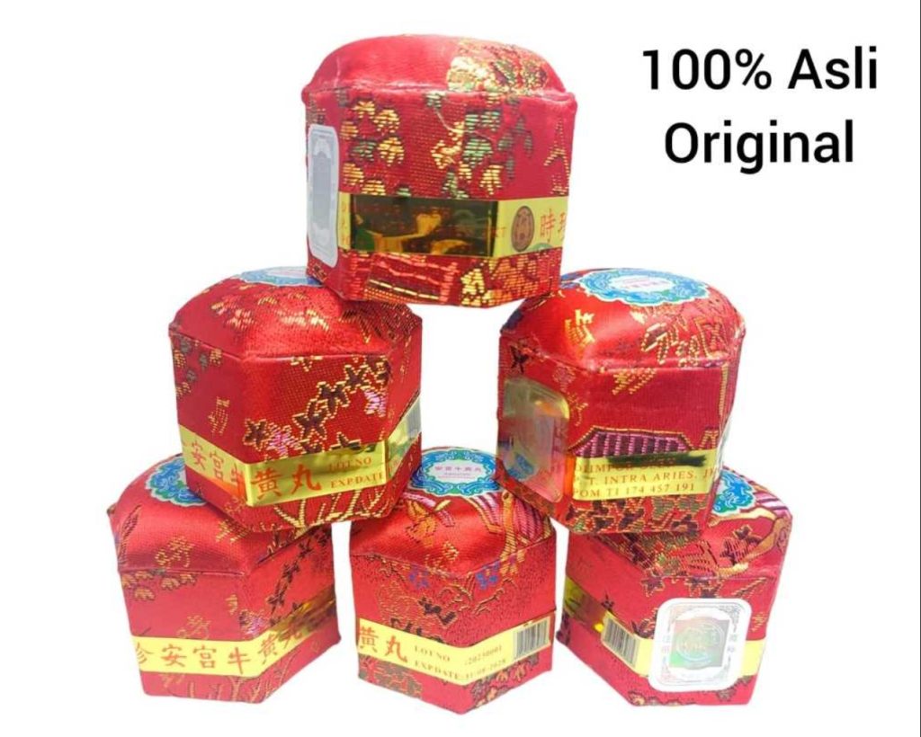 Harga Angkung Niu Huang Wan An Gong Niu Huang Wan Original Cek Ciri-Ciri Produk Resmi